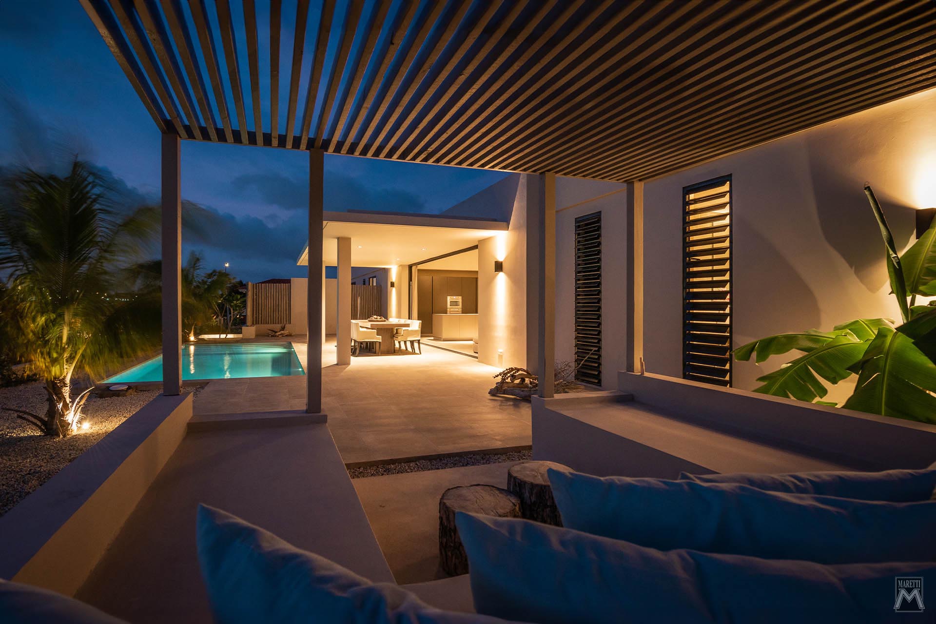 Projectverlichting Maretti International Bianca van Harmelen Curaçao