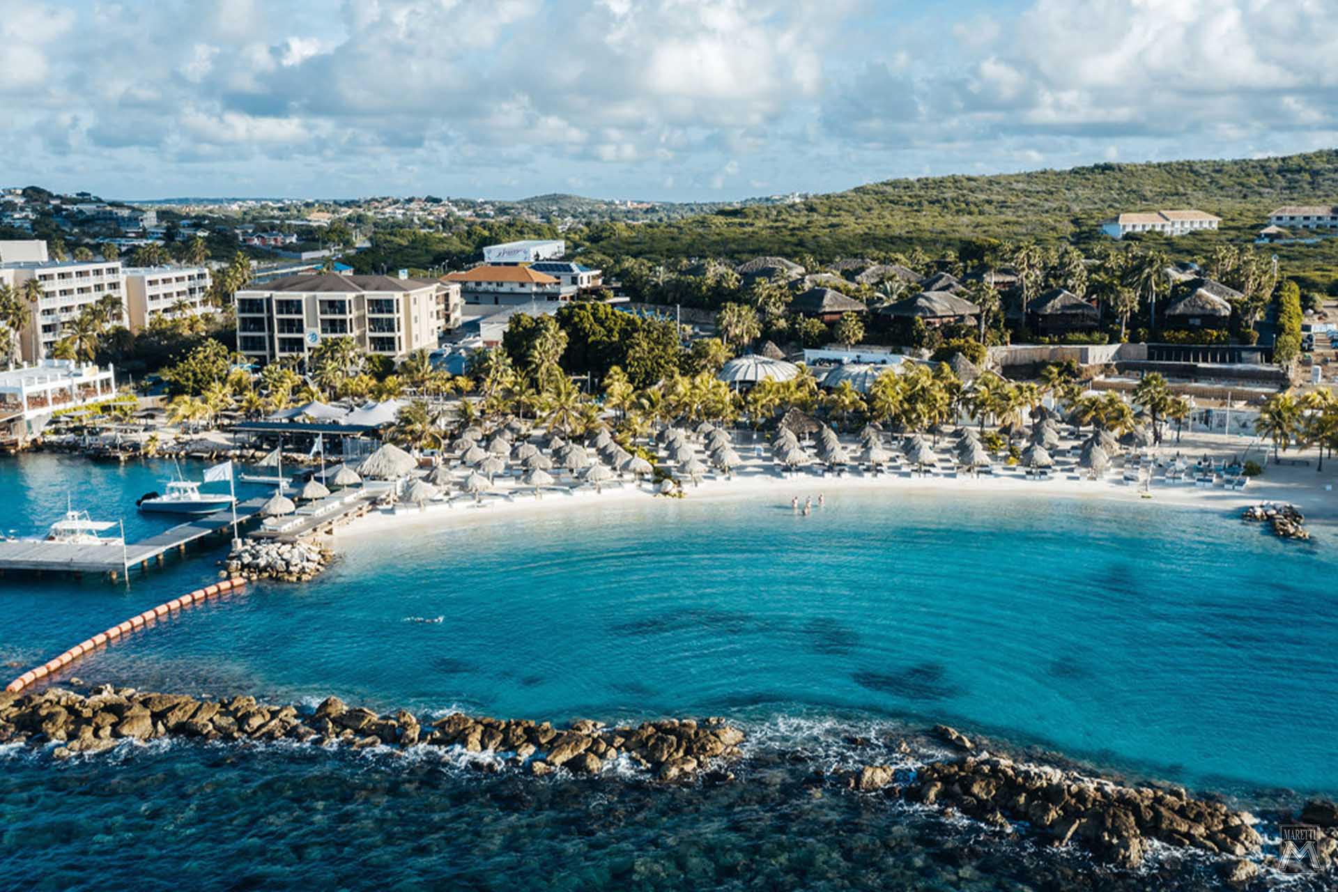 Projectverlichting Kontiki Beach Resort Curacao van der Valk