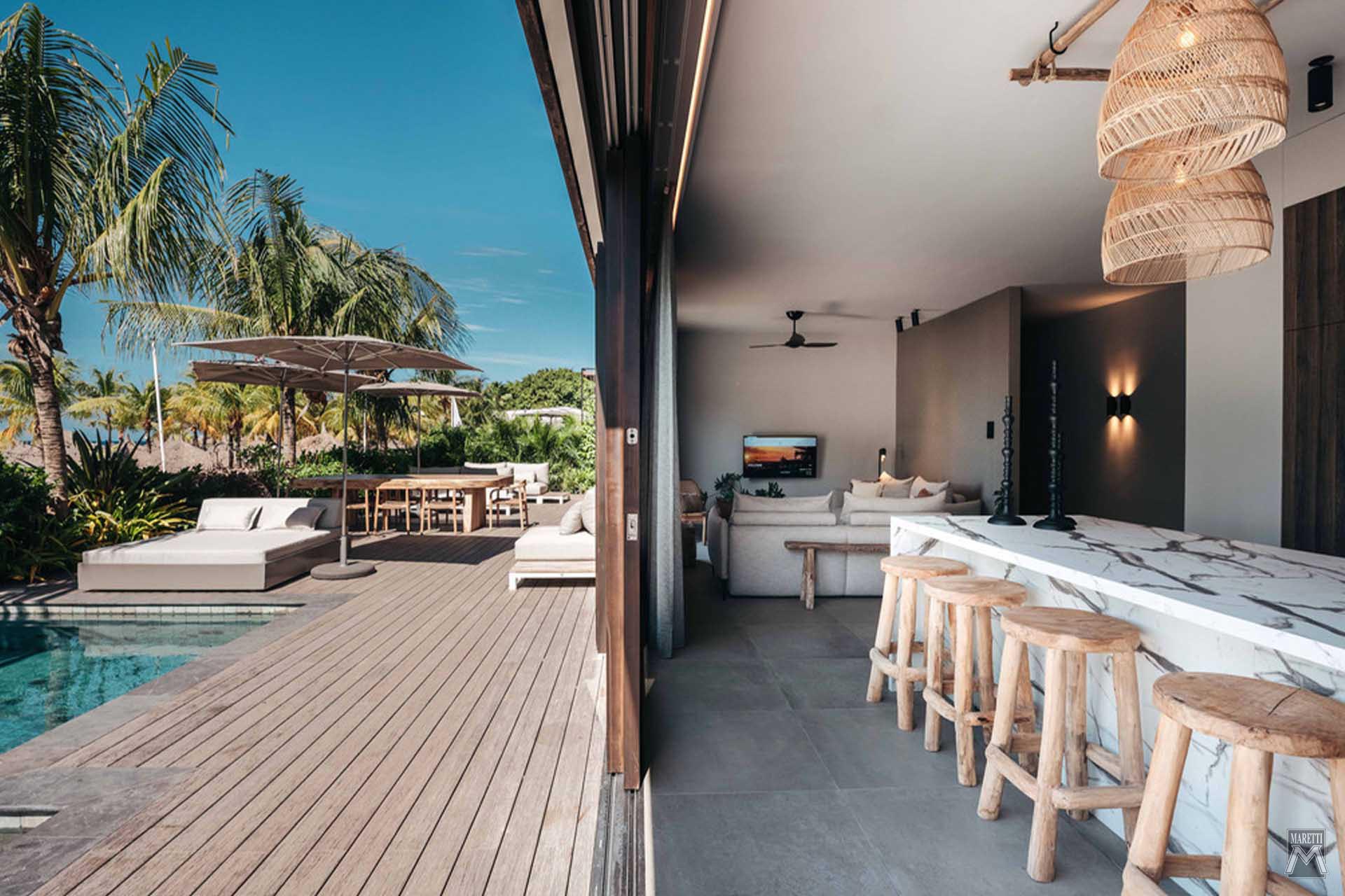 Projectverlichting Kontiki Beach Resort