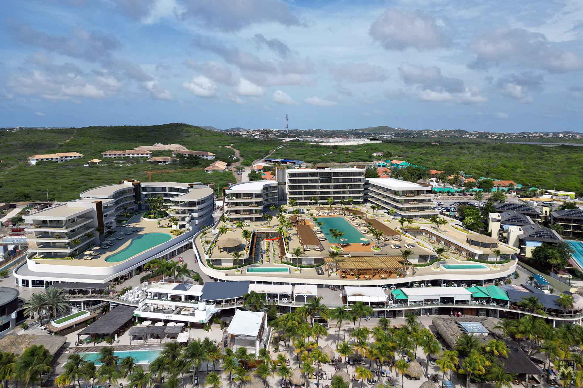 Projectverlichting International One Mambo Beach Curacao