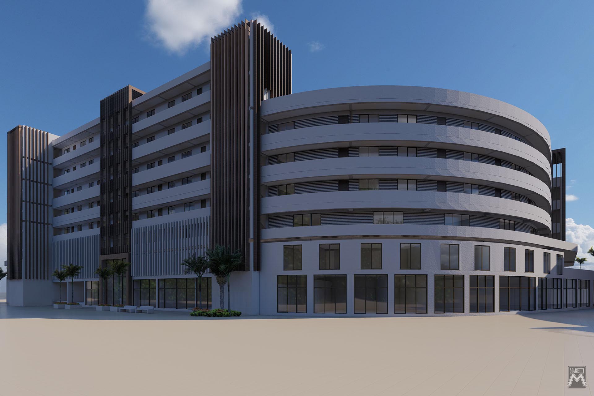 Projectverlichting International One Mambo Beach Curacao