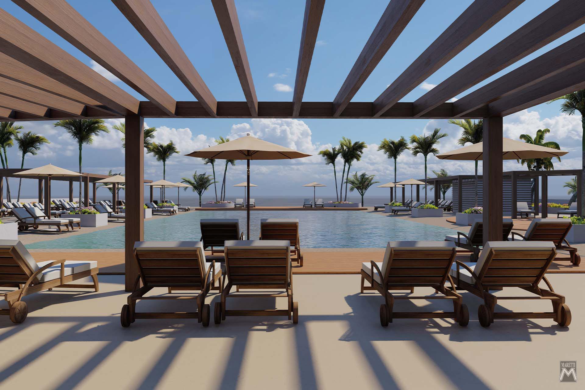 Projectverlichting International One Mambo Beach Curacao