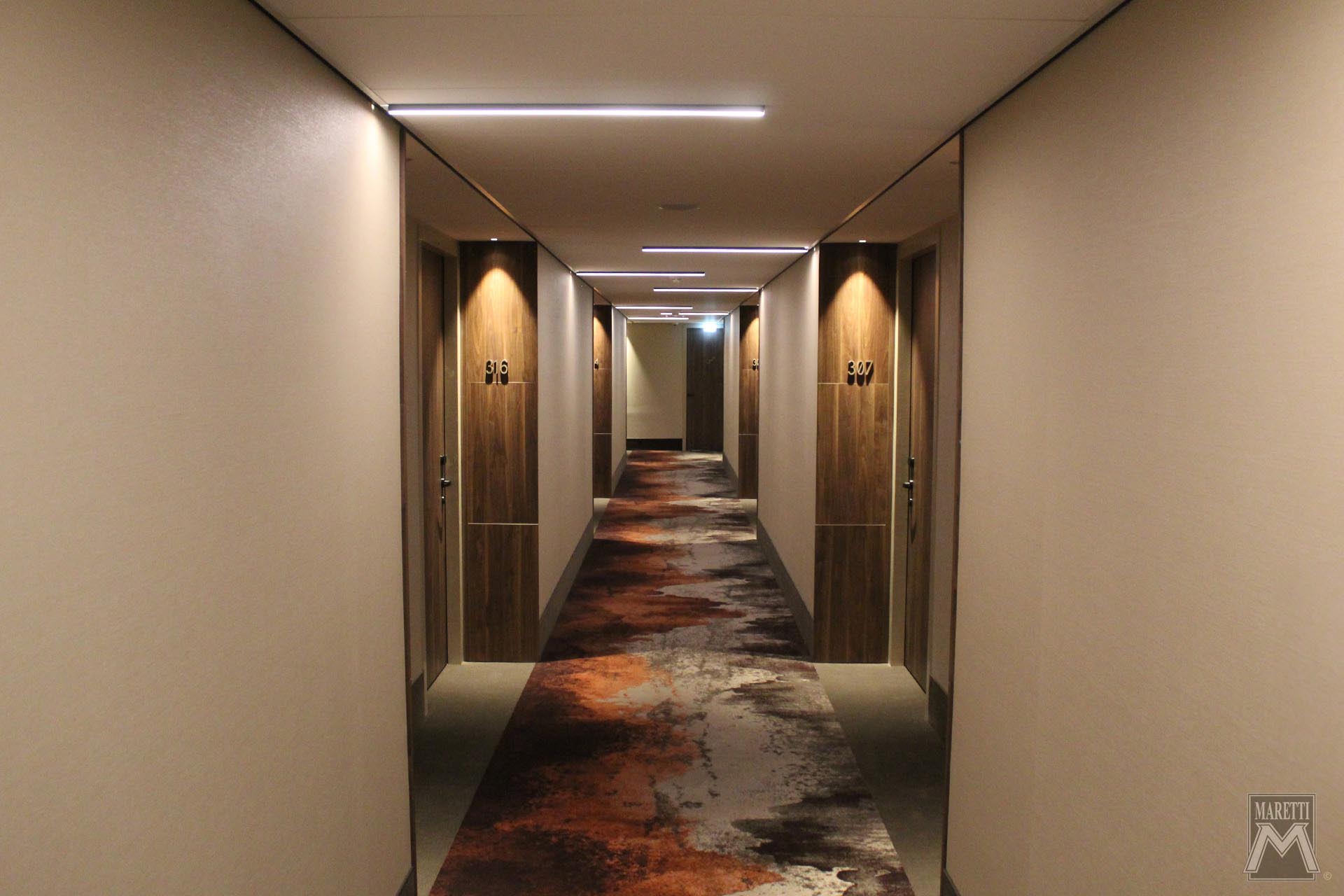 Projectverlichting Maretti Van Der Valk Delft