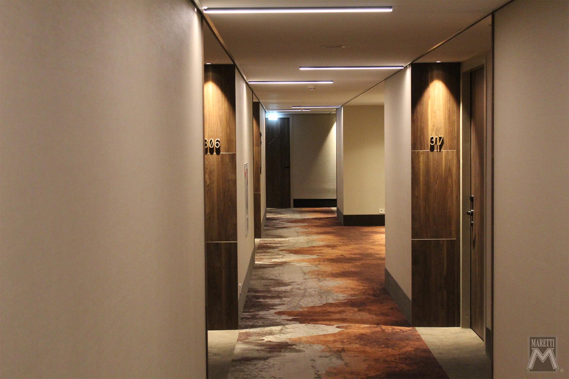 Projectverlichting Maretti Van Der Valk Delft