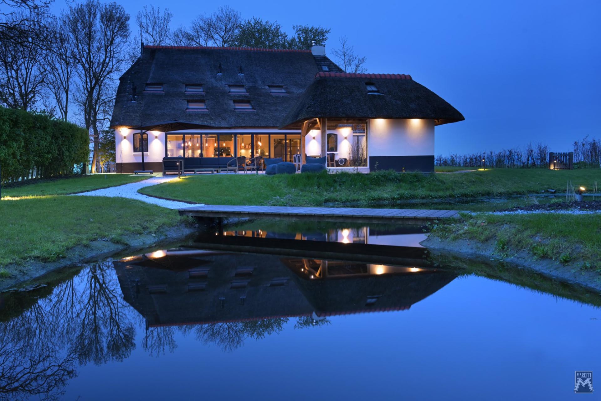 Projectverlichting Maretti Zantman-architecten Boerderij De Grote Liefde