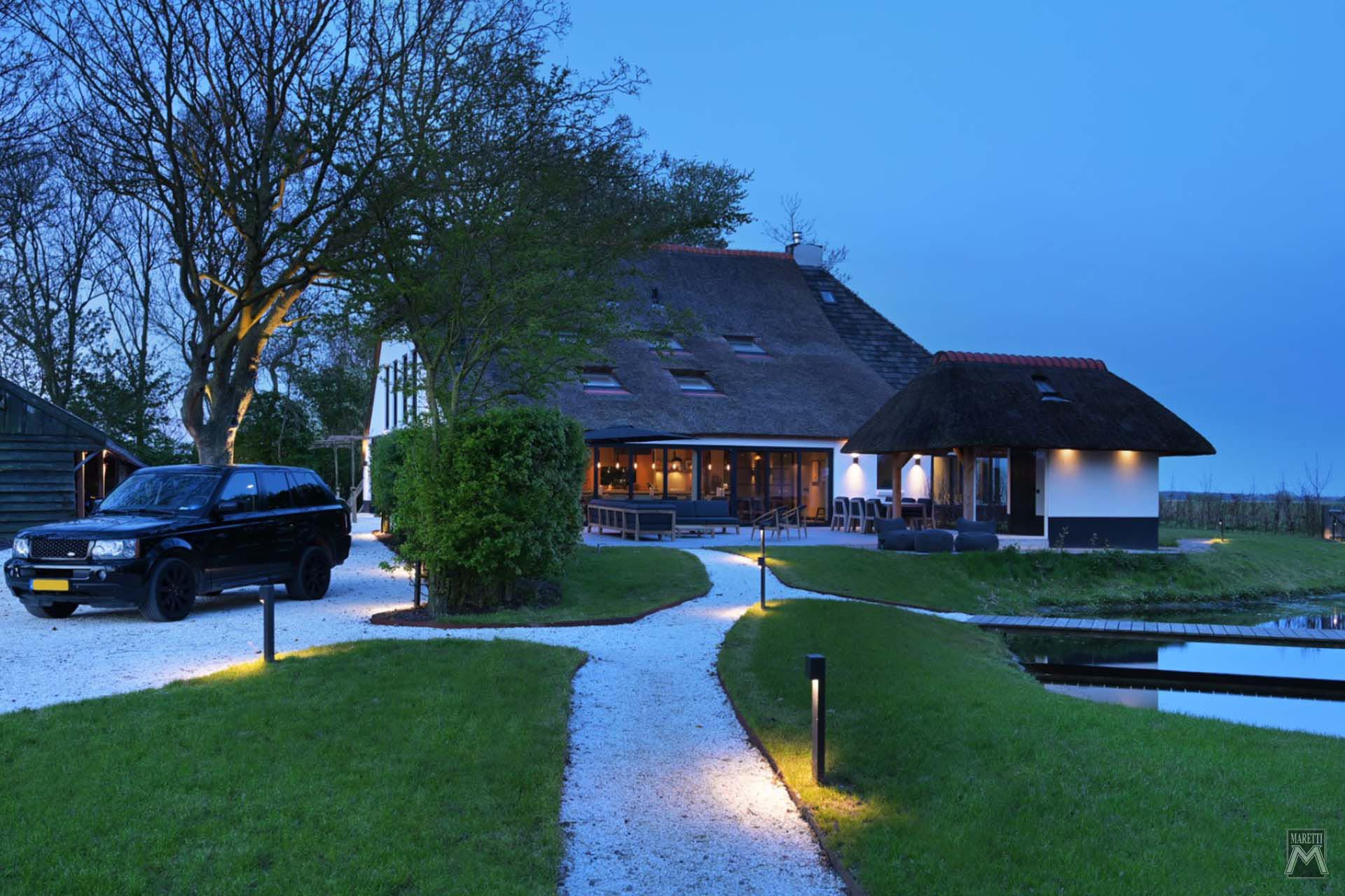 Projectverlichting Maretti Zantman-architecten Boerderij De Grote Liefde