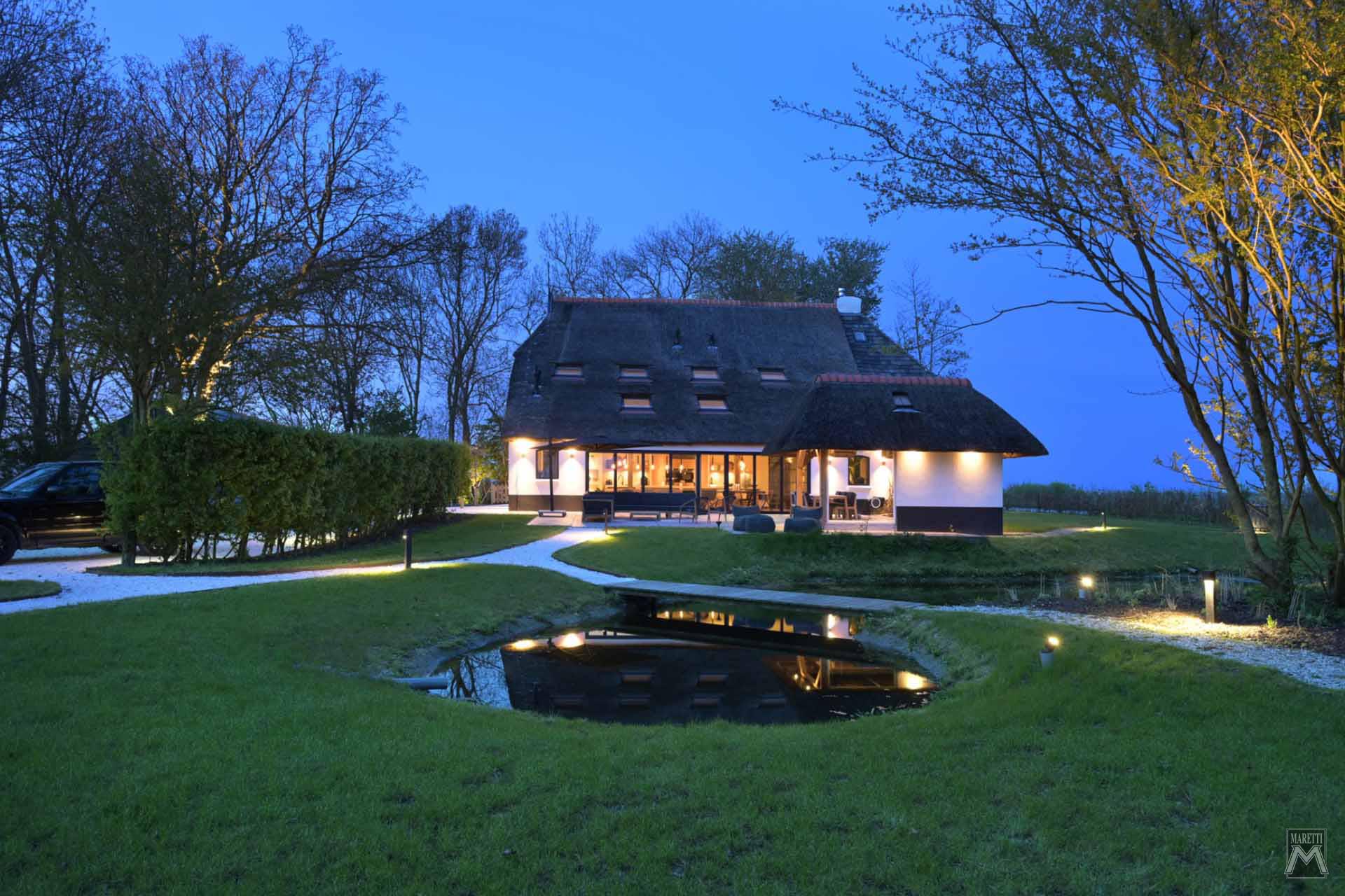 Projectverlichting Maretti Zantman-architecten Boerderij De Grote Liefde