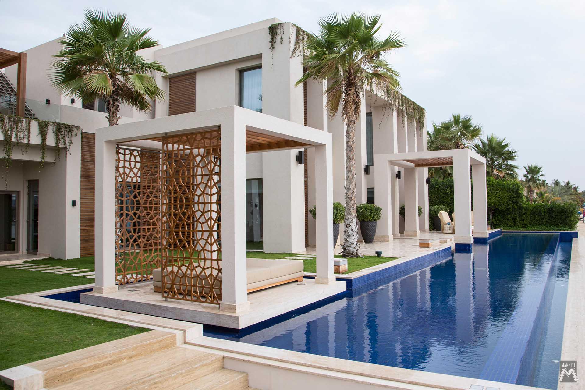 Projectverlichting-International Villa in Dubai