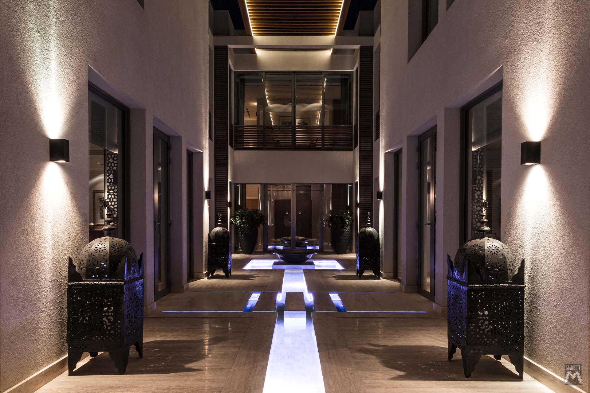 Projectverlichting-International Villa in Dubai