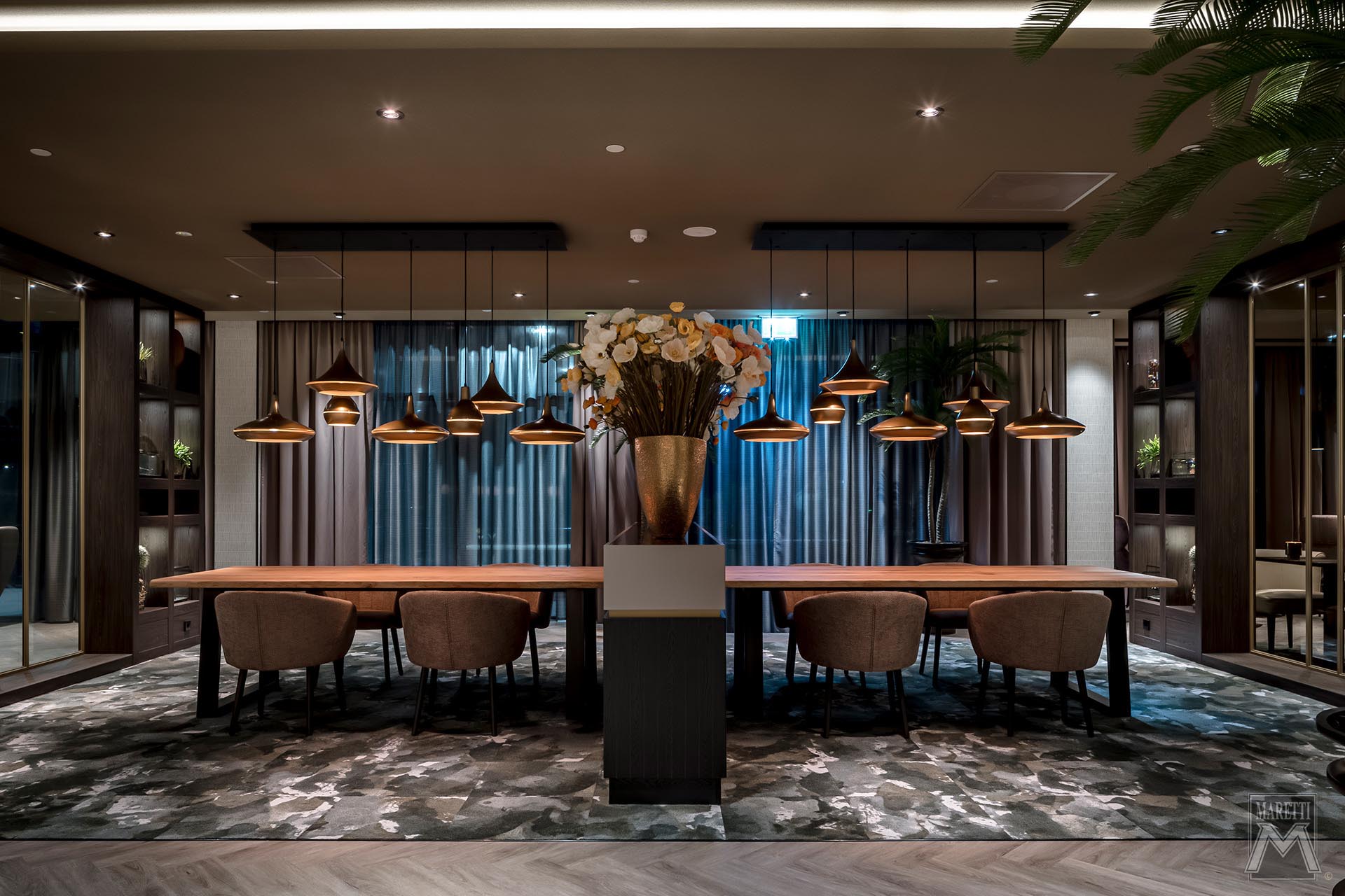 Van der Valk Duiven Hala Sliced hanglamp