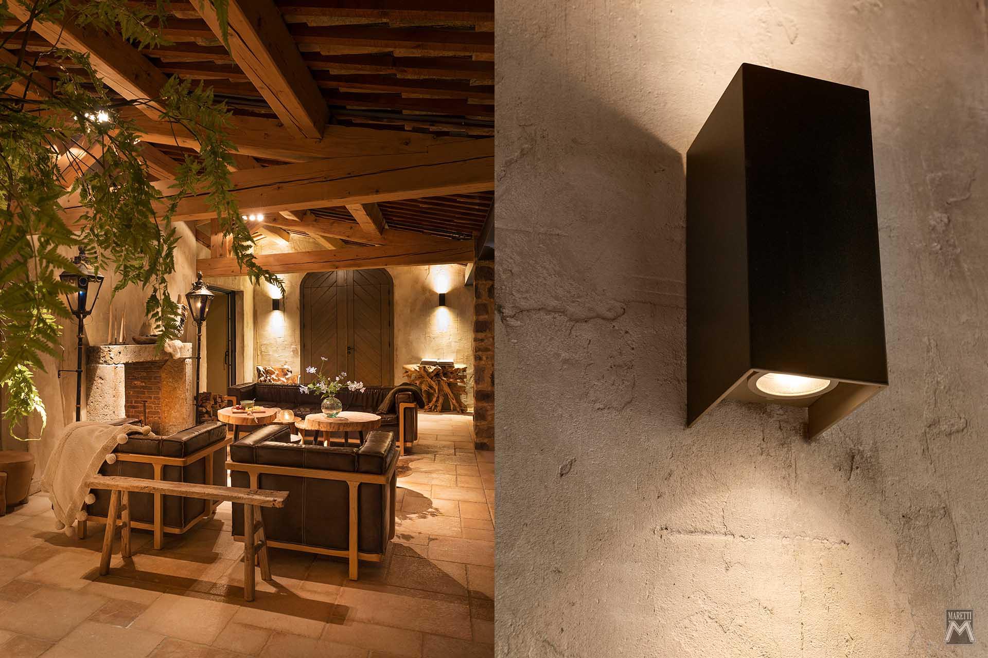 Projectverlichting International Cunac Villa St Maxime Frankrijk