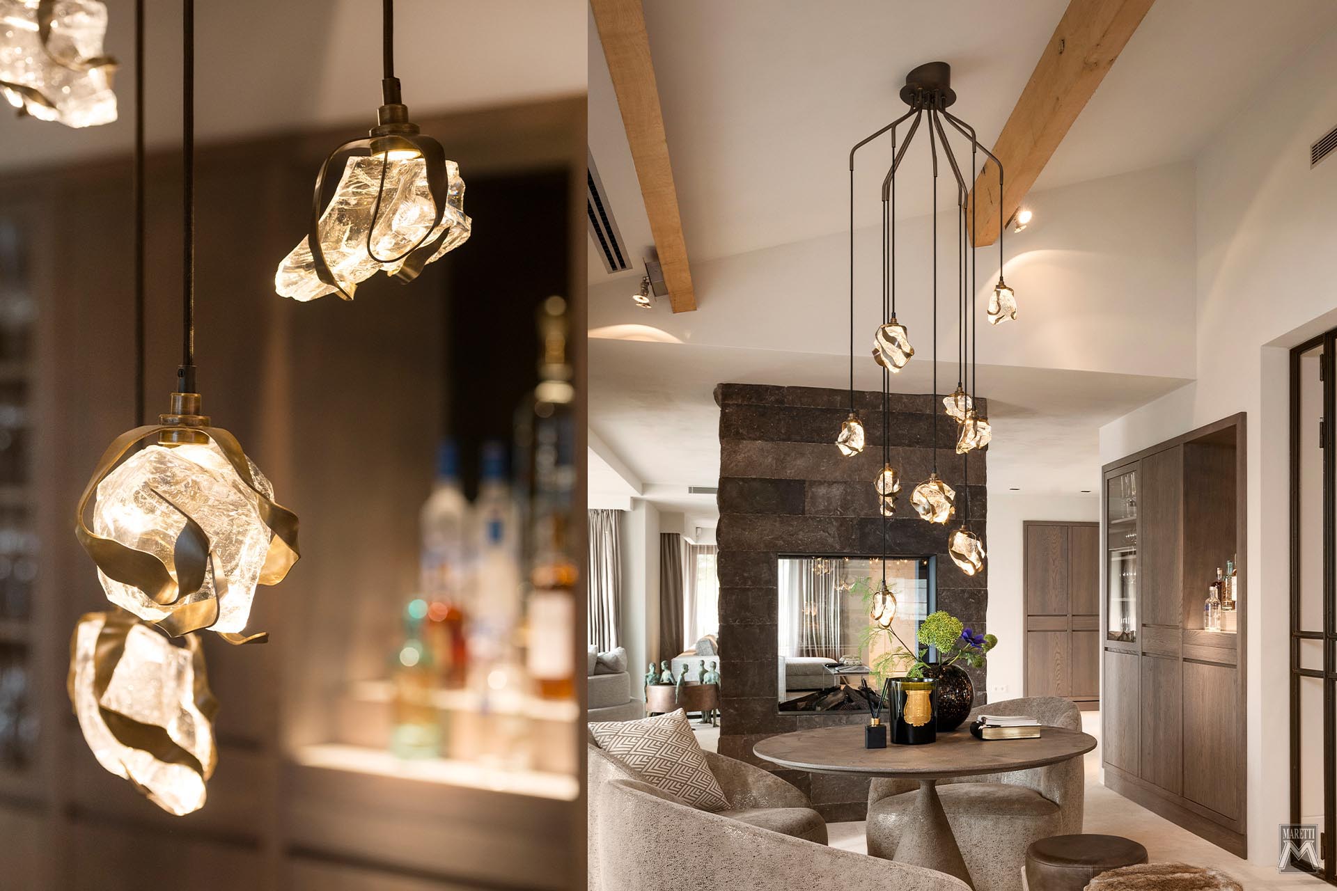 Projectverlichting International Cunac Villa St Maxime Frankrijk
