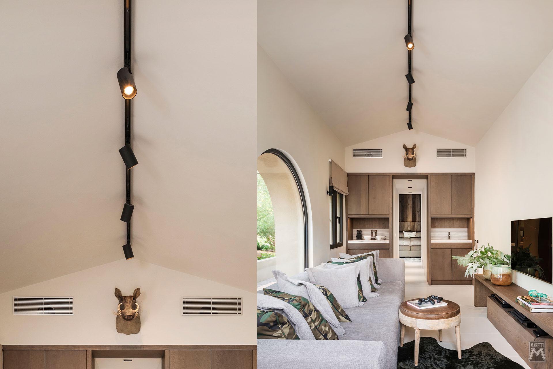 Projectverlichting International Cunac Villa St Maxime Frankrijk