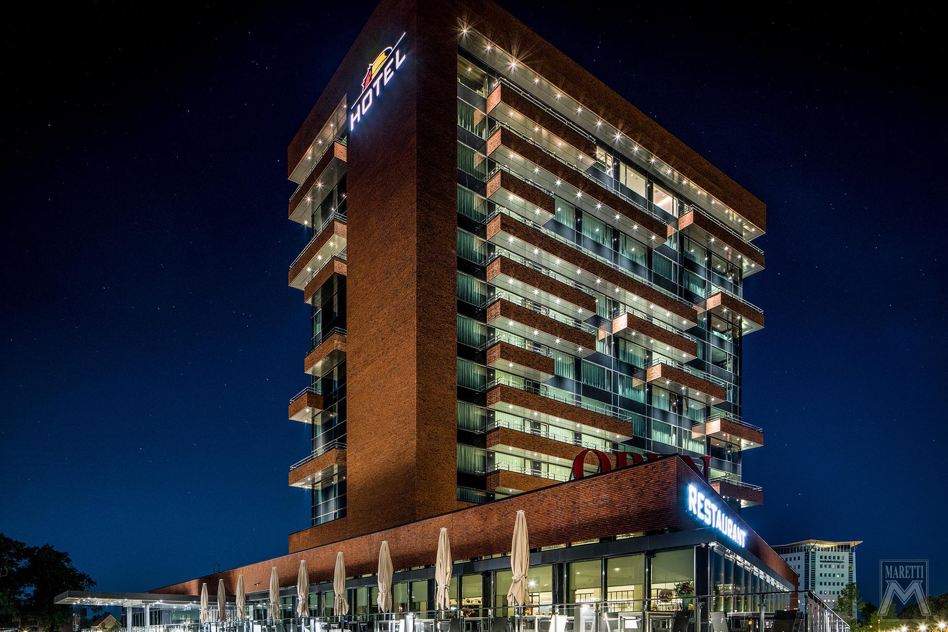 Gevelverlichting Valk