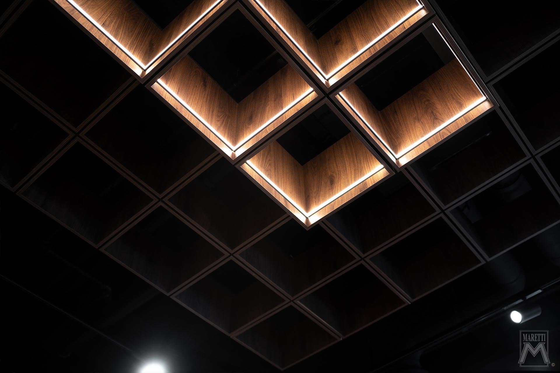 Projectverlichting Kantoor Leskens Interior Maretti-Lighting
