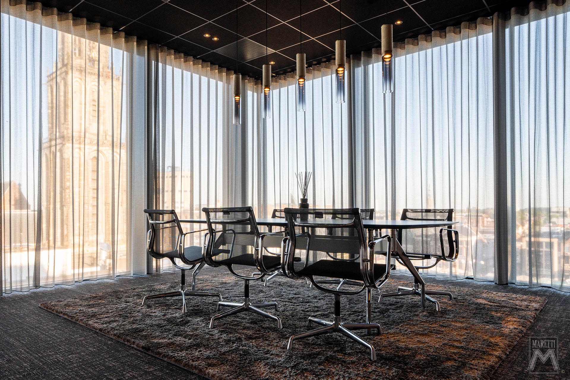Projectverlichting Kantoor Leskens Interior Maretti-Lighting