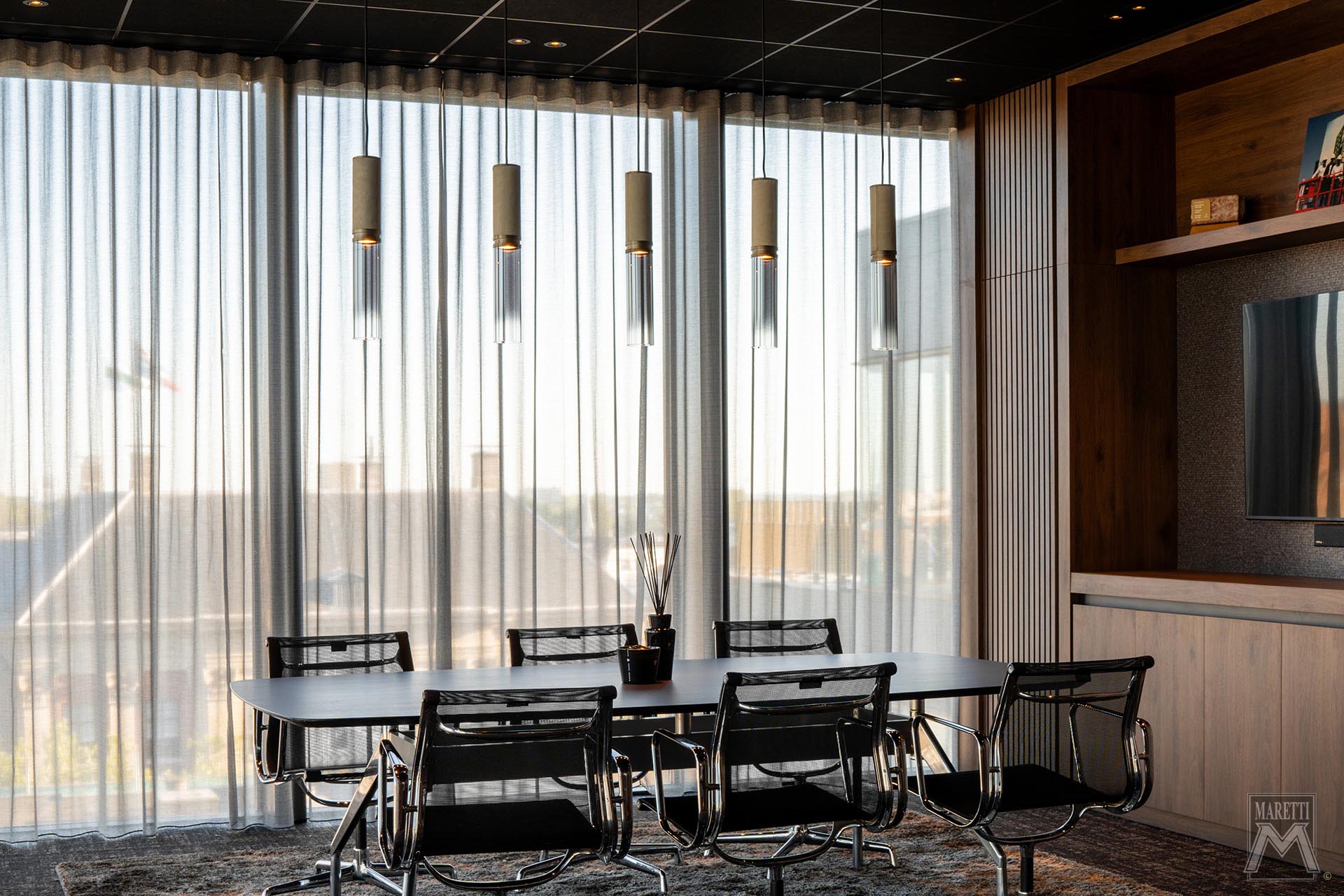 Projectverlichting Kantoor Leskens Interior Maretti-Lighting