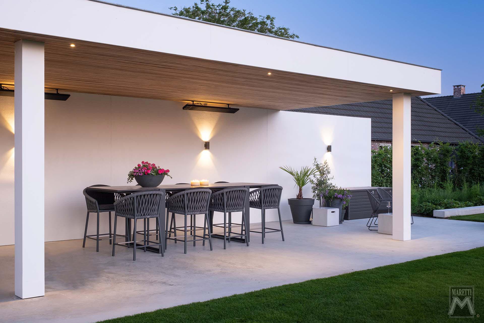 Projectverlichting Maretti Villa Hilvarenbeek