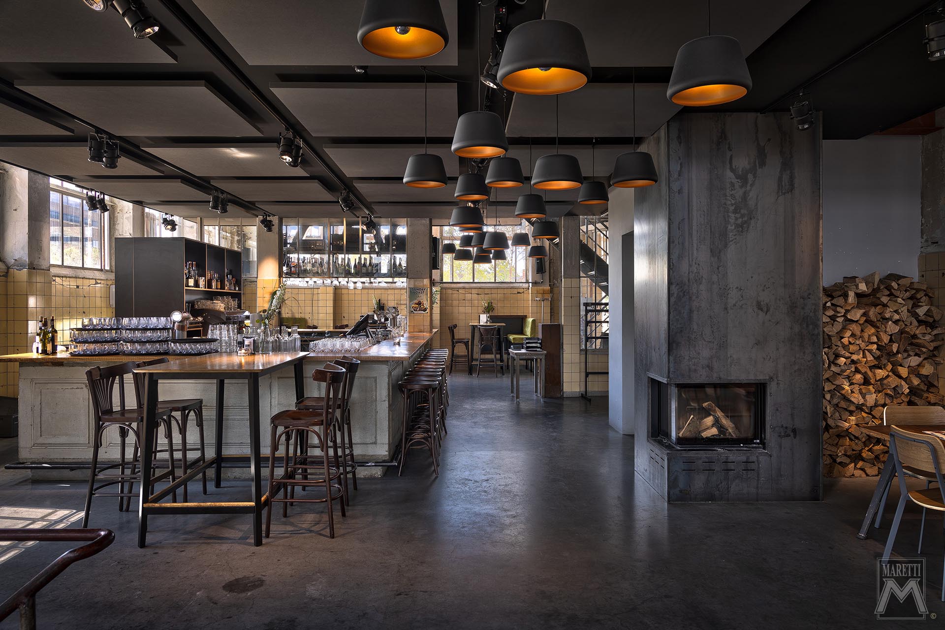 Projectverlichting Horeca Krachtcentrale Huizen
