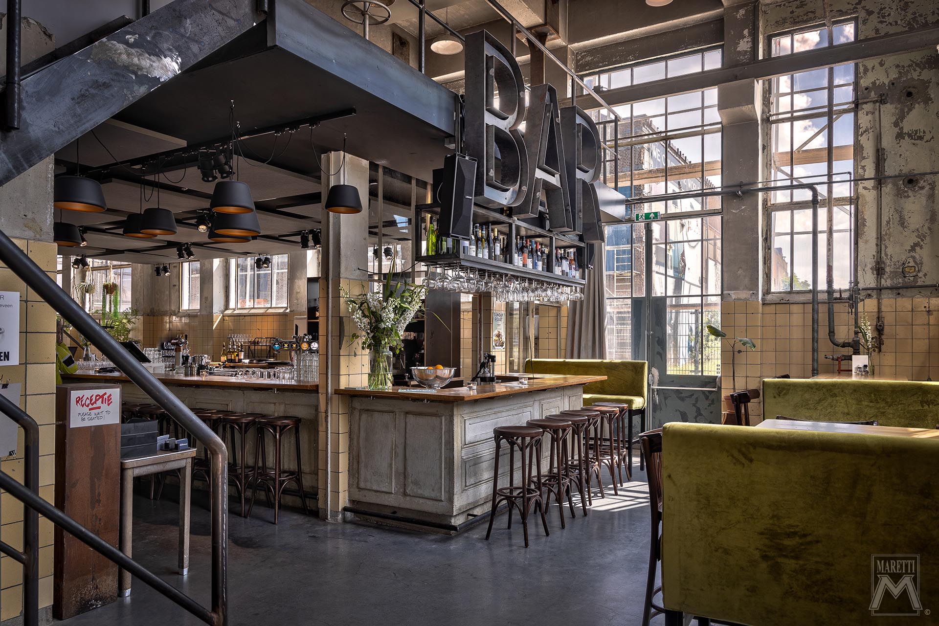 Projectverlichting Horeca Krachtcentrale Huizen