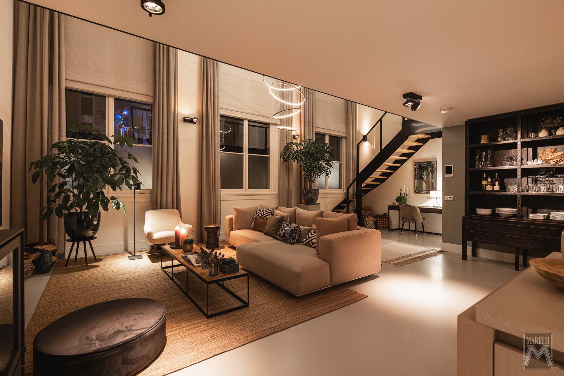 Projectverlichting Maretti Koning Willemshuis