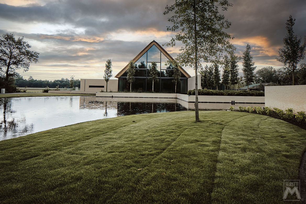 Projectverlichting Maretti Uitvaartsector Crematorium Pelgrimshof