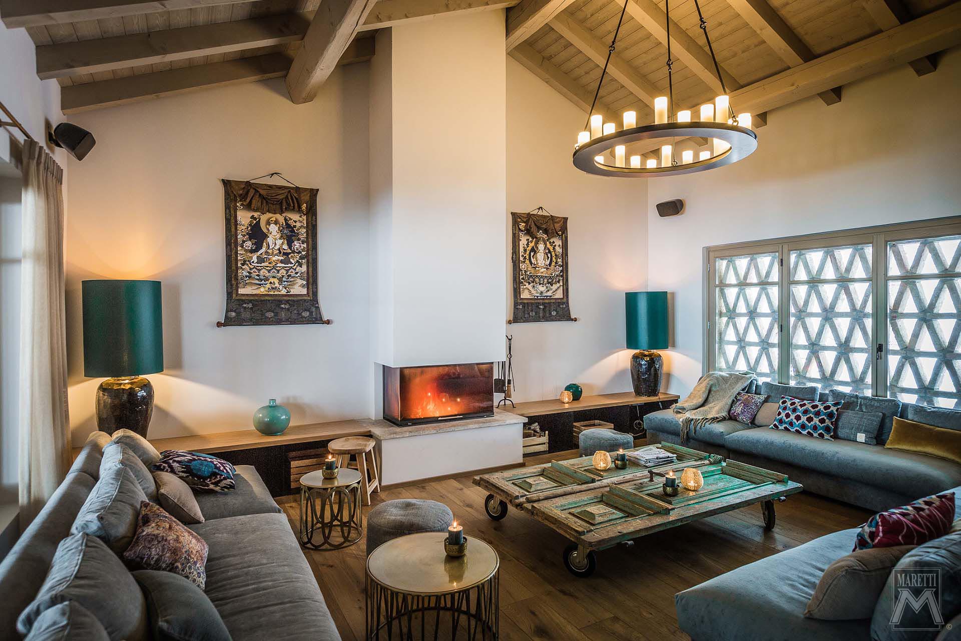 Projectverlichting Maretti Lighting Mandali retreat center