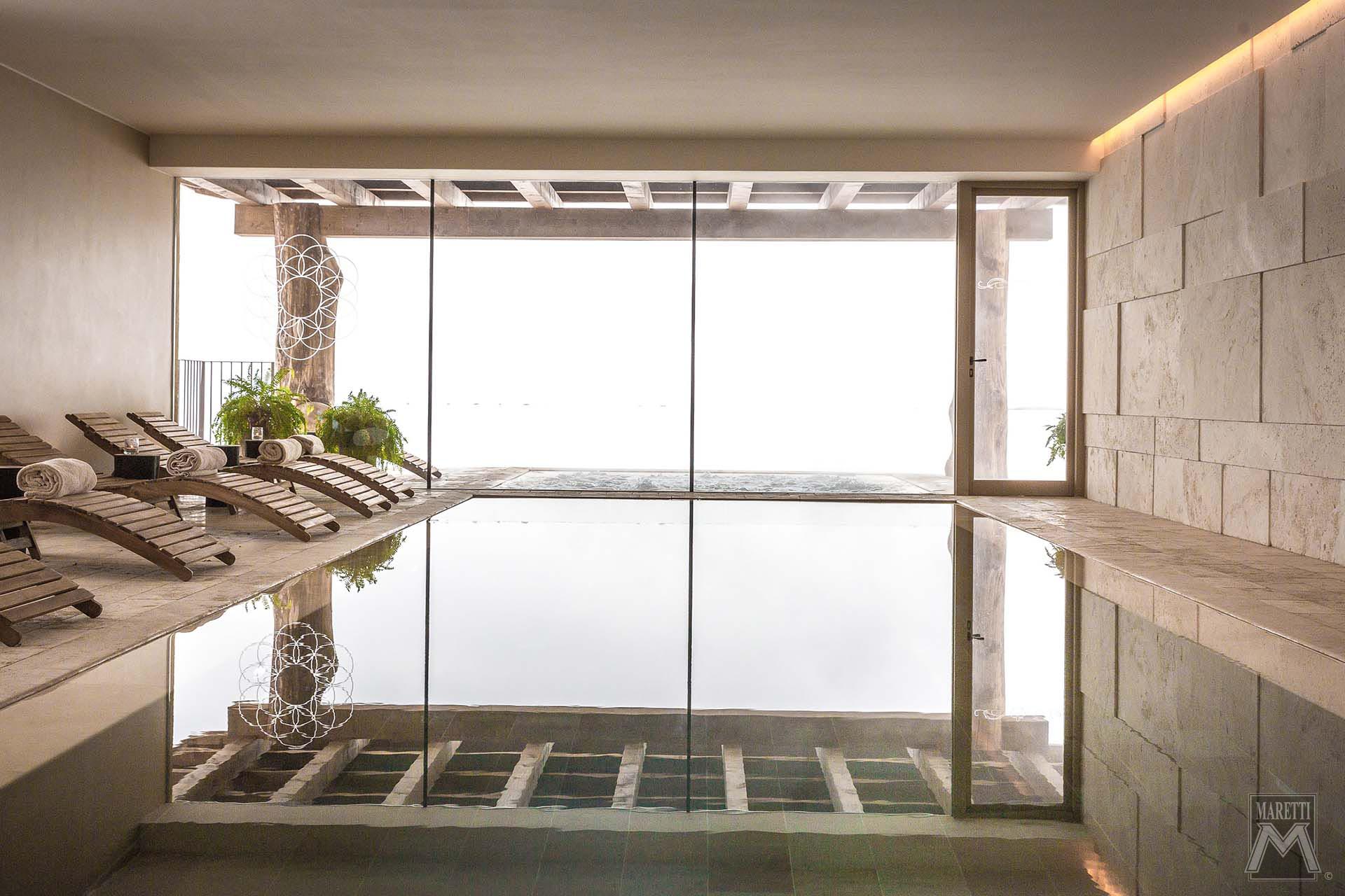 Projectverlichting Maretti Lighting Mandali retreat center