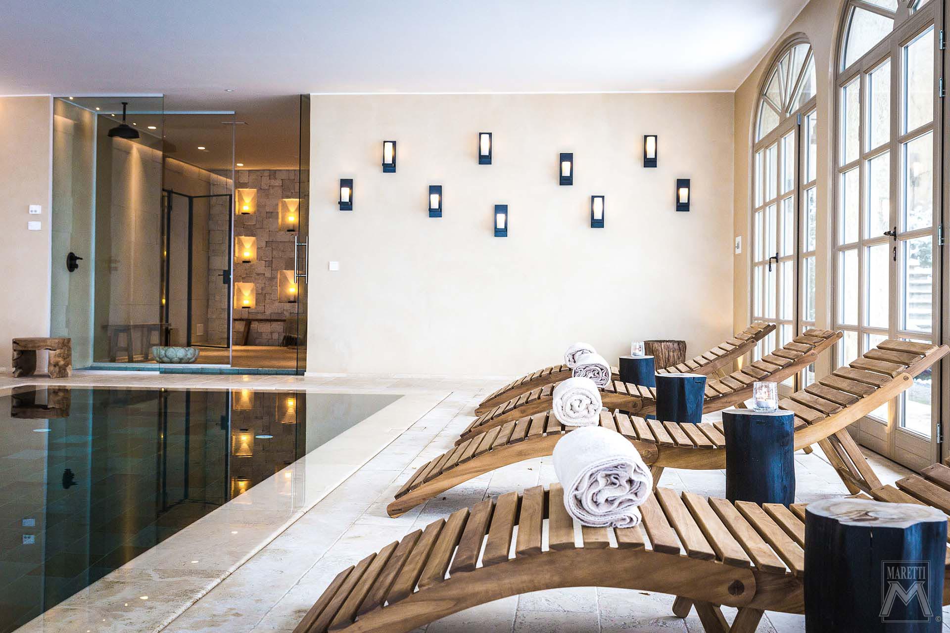 Projectverlichting Maretti Lighting Mandali retreat center