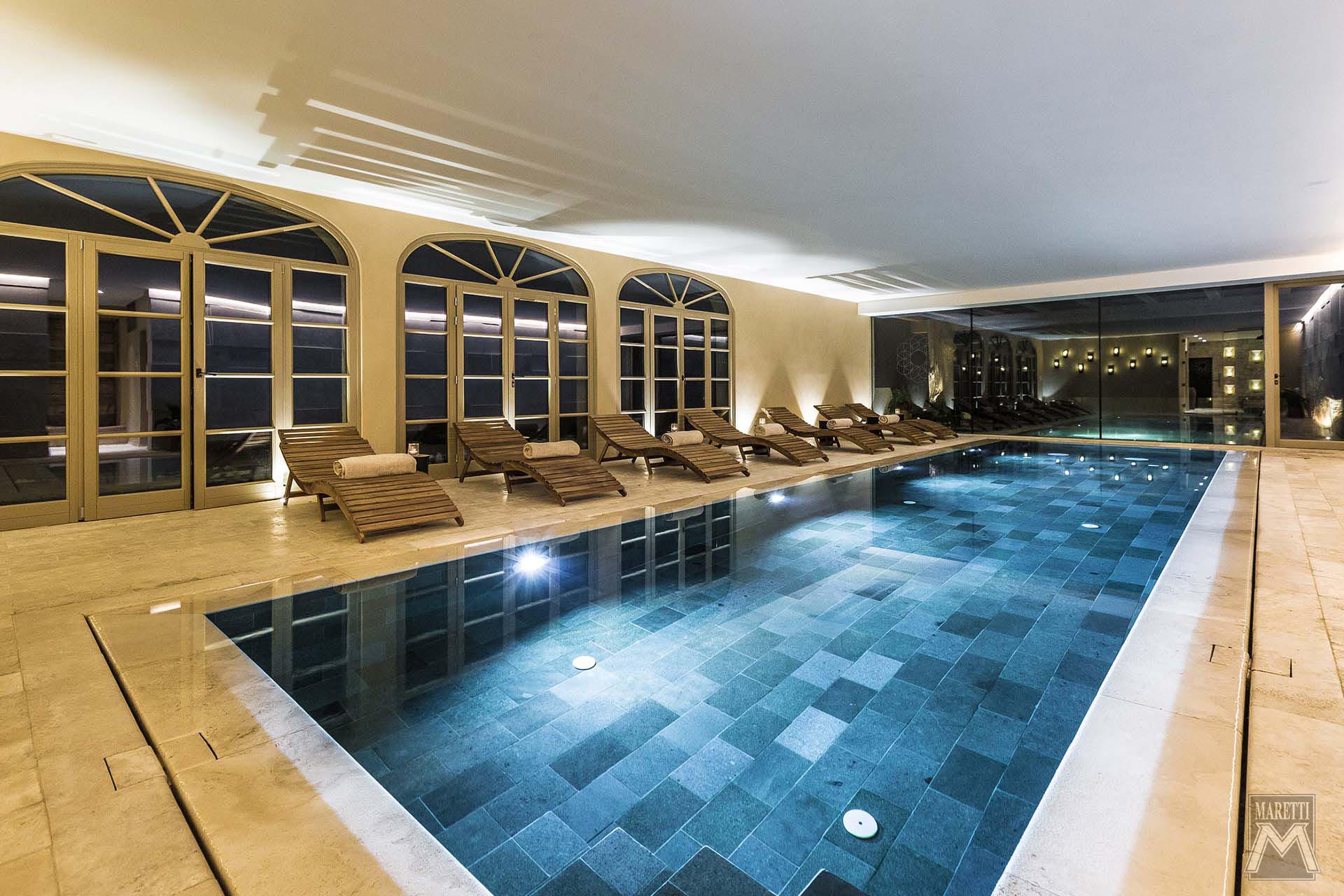 Projectverlichting Maretti Lighting Mandali retreat center