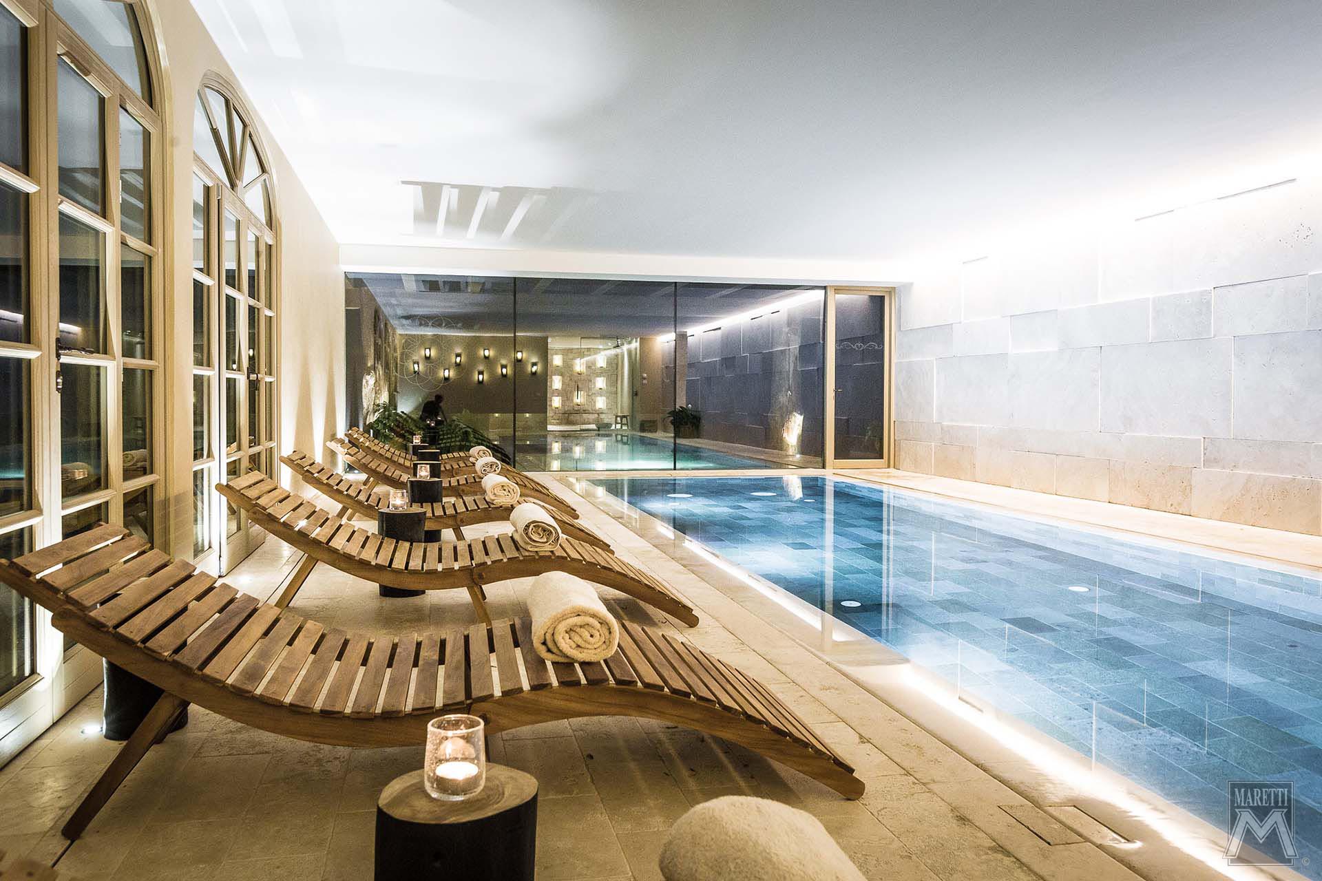 Projectverlichting Maretti Lighting Mandali retreat center