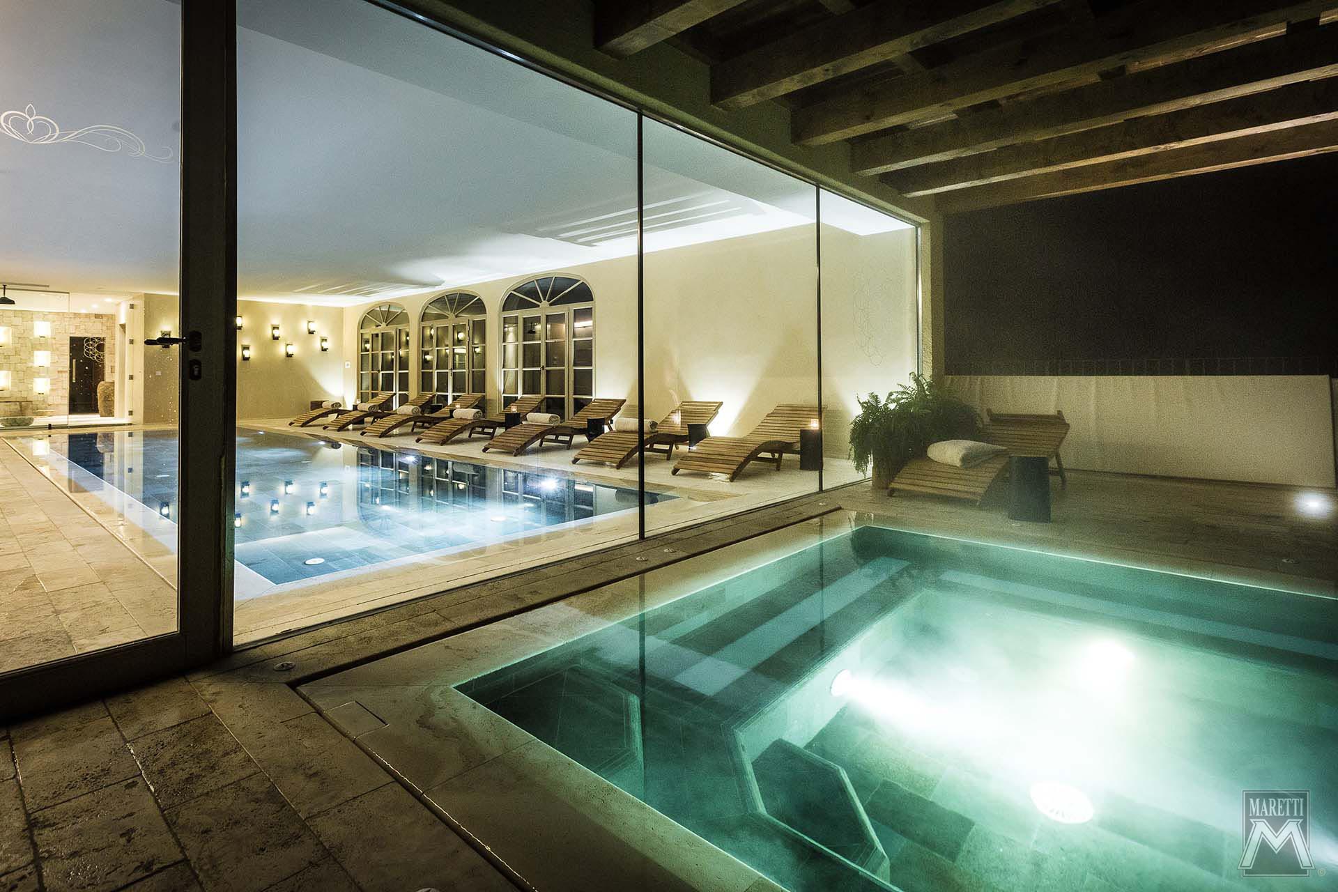 Projectverlichting Maretti Lighting Mandali retreat center