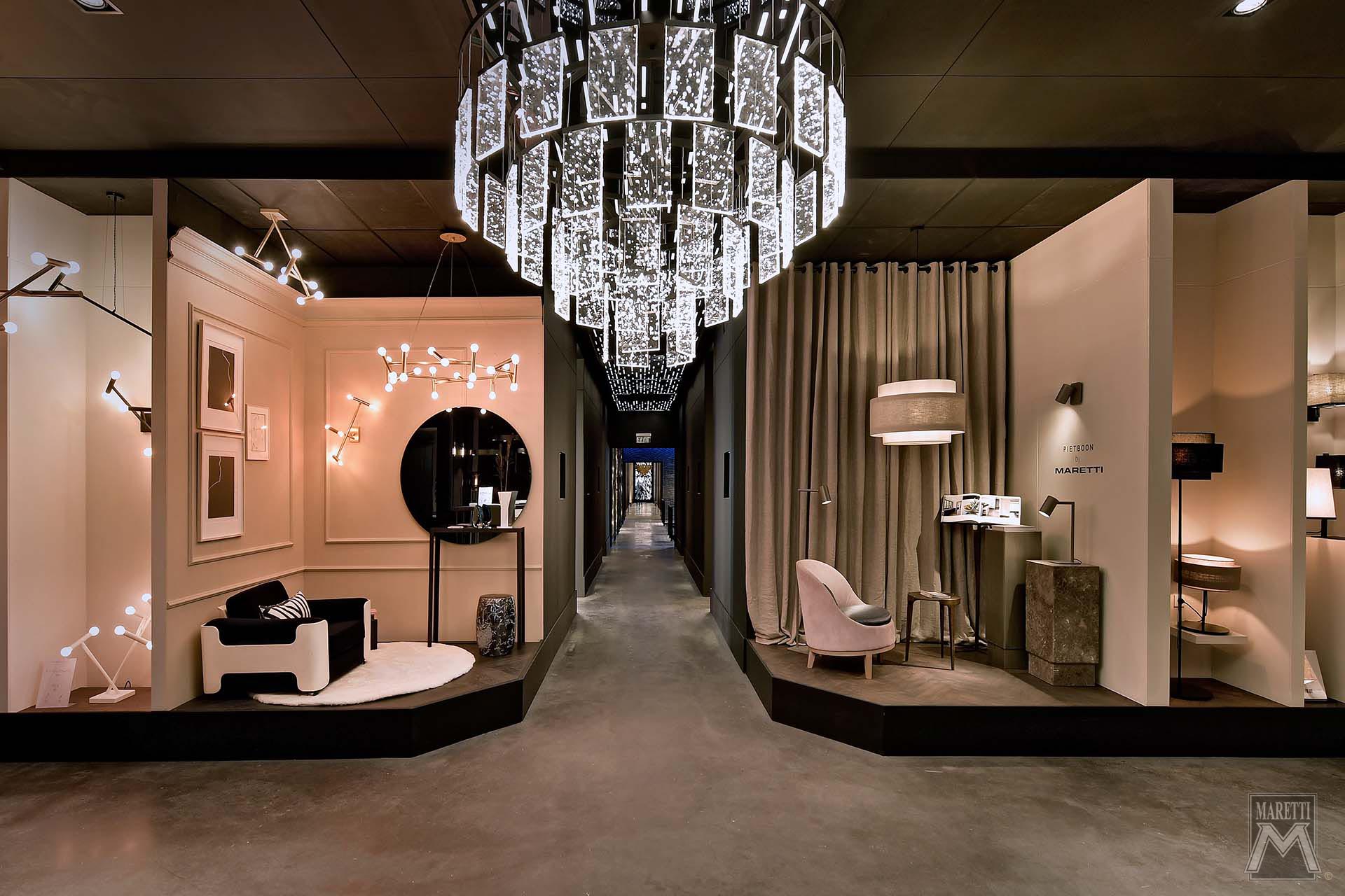 Projectverlichting Maretti Showroom Almere