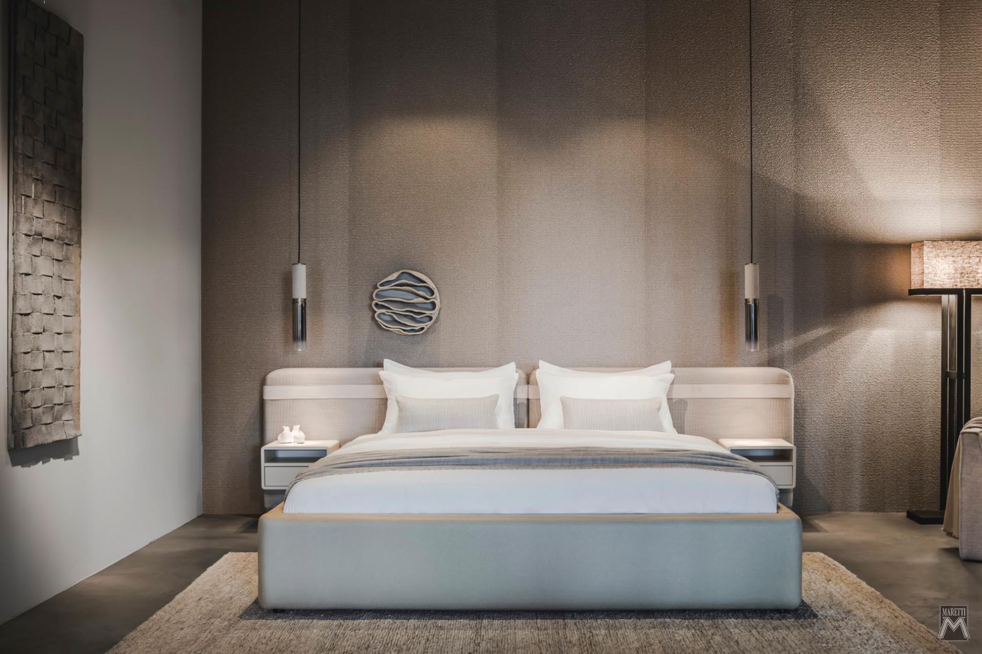 Projectverlichting Showroom Nilson Beds Maretti Lighting