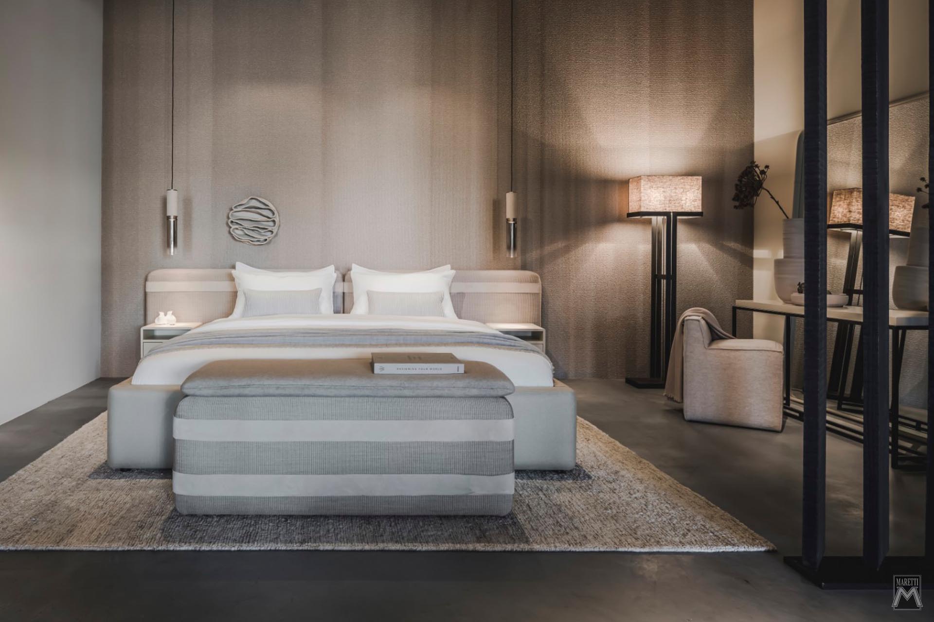 Projectverlichting Showroom Nilson Beds Maretti Lighting