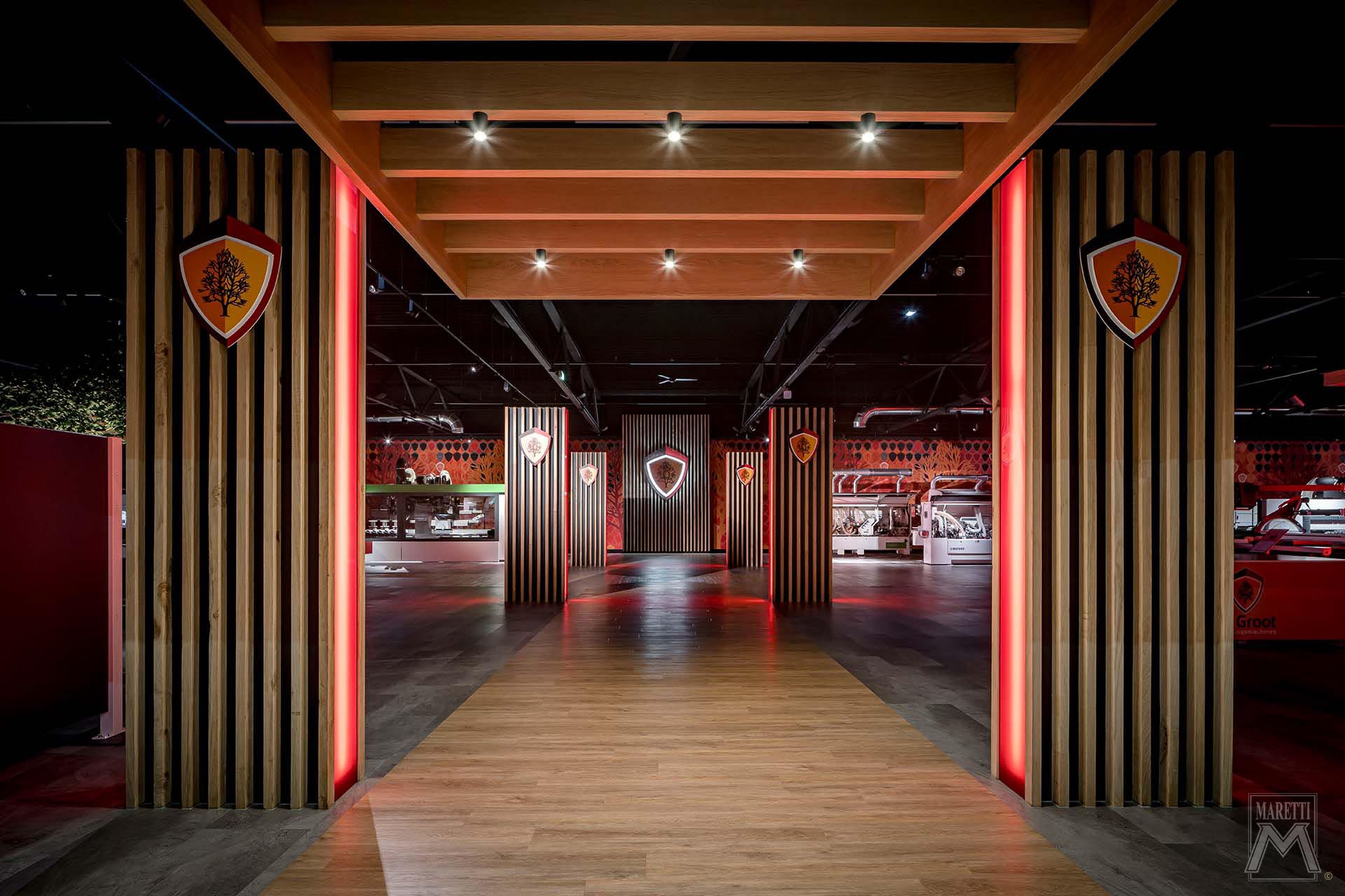 Projectverlichting Maretti Lighting Showrooms De Groot