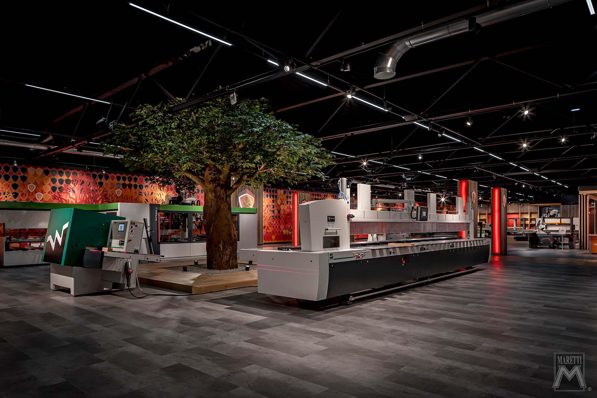 Projectverlichting Maretti Lighting Showrooms De Groot