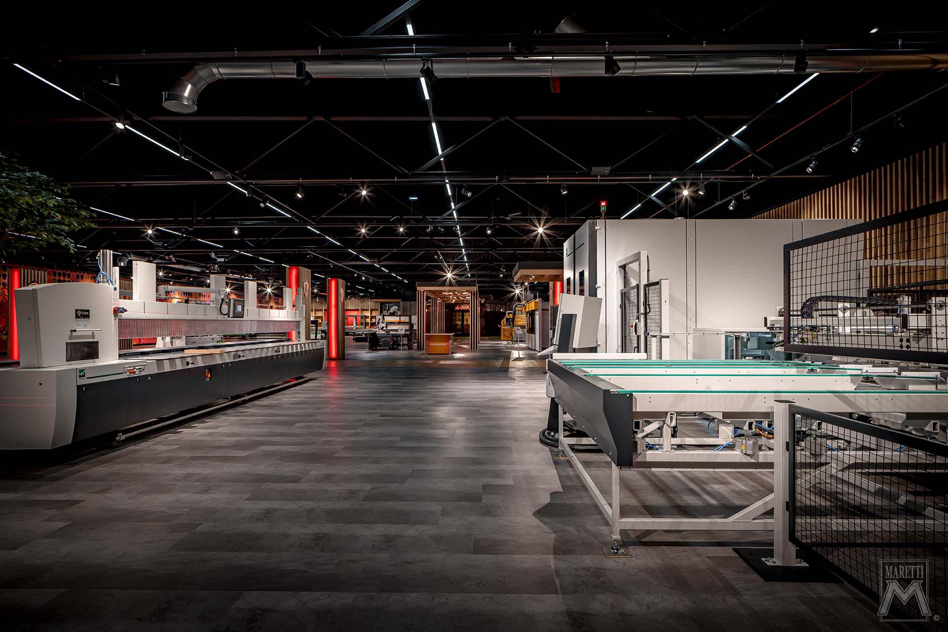 Projectverlichting Maretti Lighting Showrooms De Groot