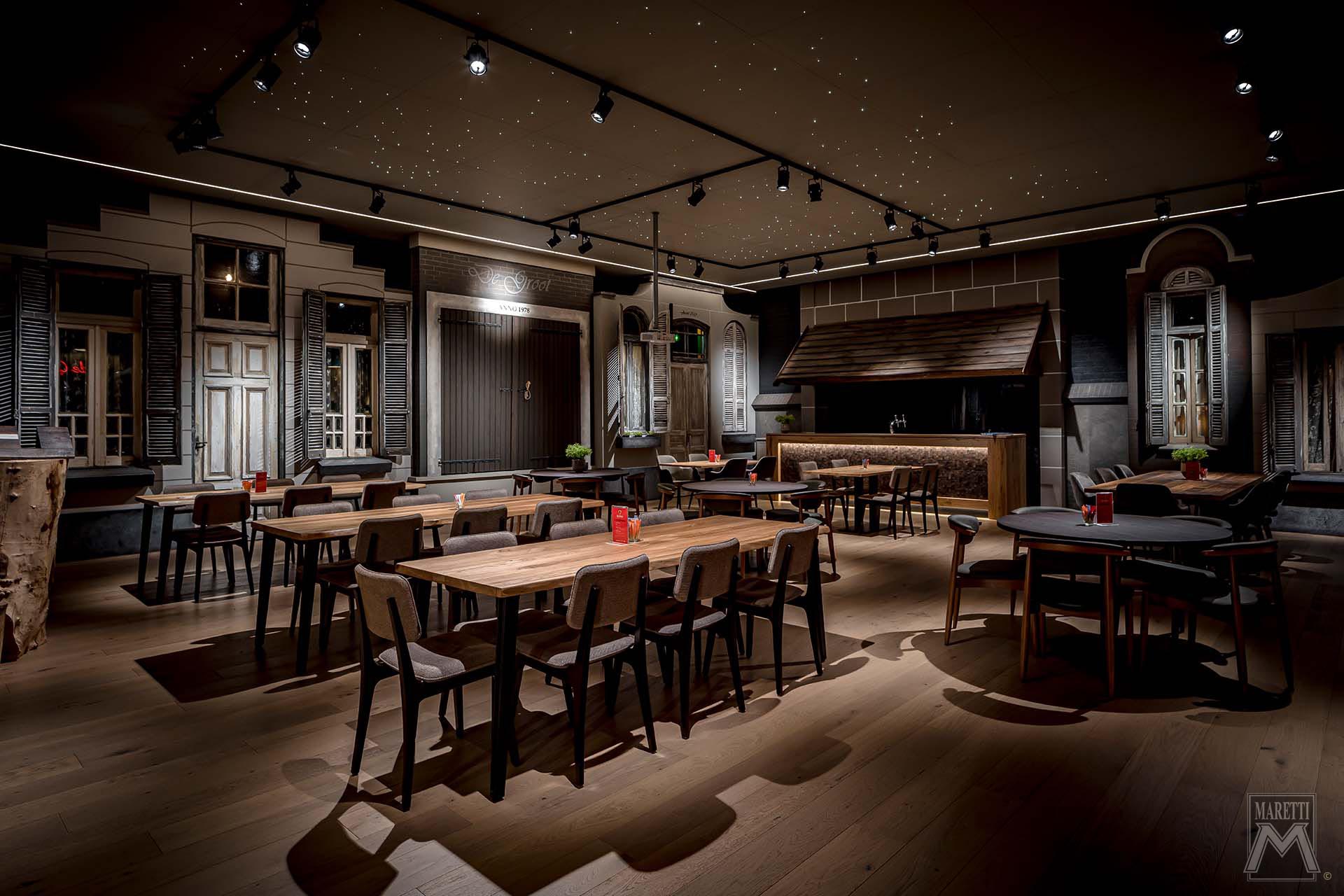 Projectverlichting Maretti Lighting Showrooms De Groot