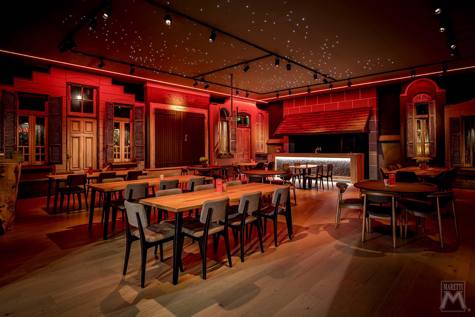 Projectverlichting Maretti Lighting Showrooms De Groot