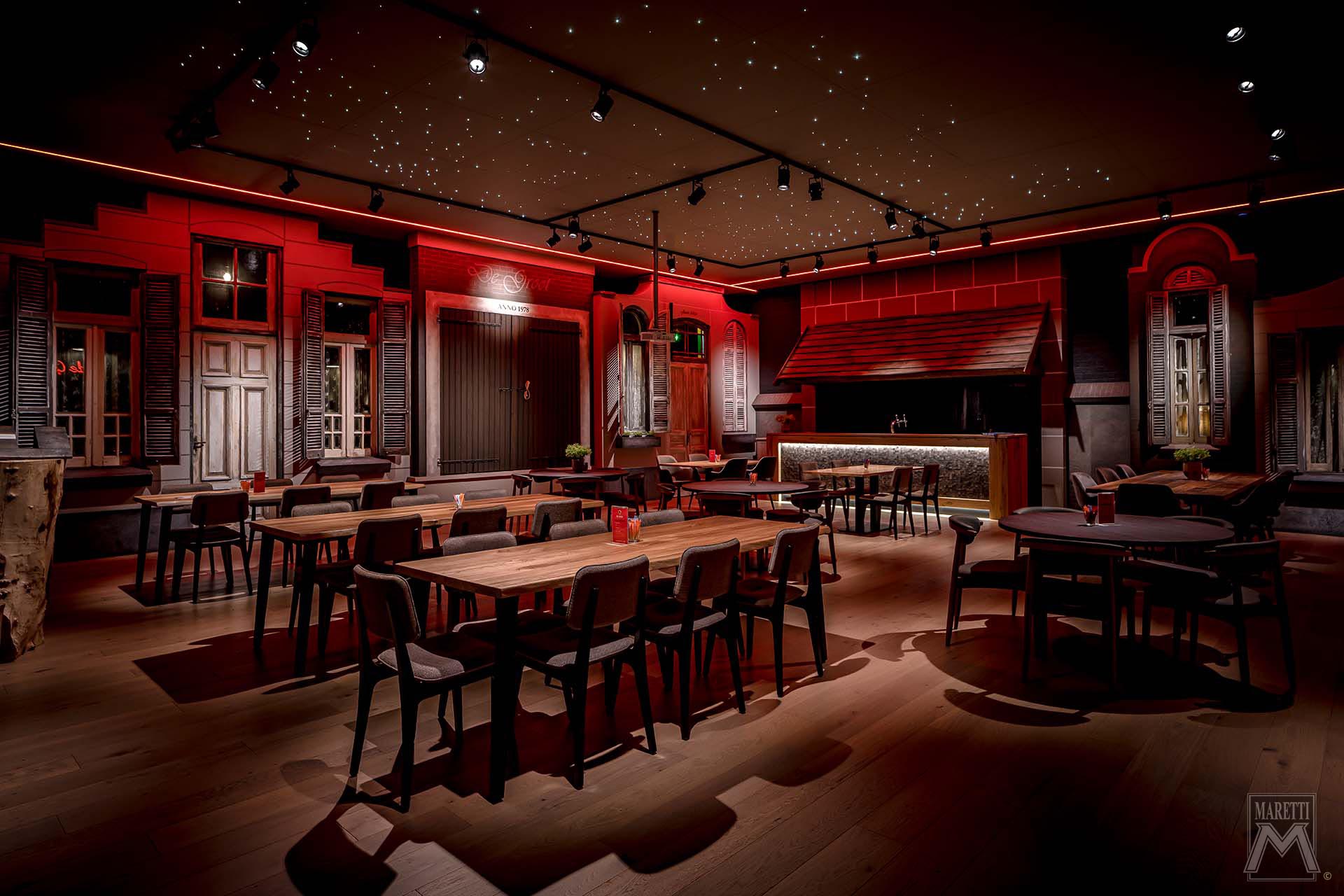 Projectverlichting Maretti Lighting Showrooms De Groot