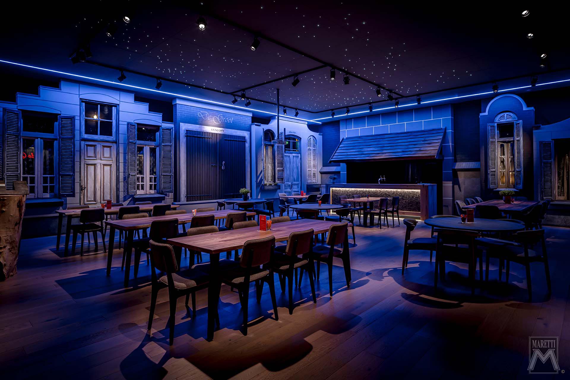 Projectverlichting Maretti Lighting Showrooms De Groot