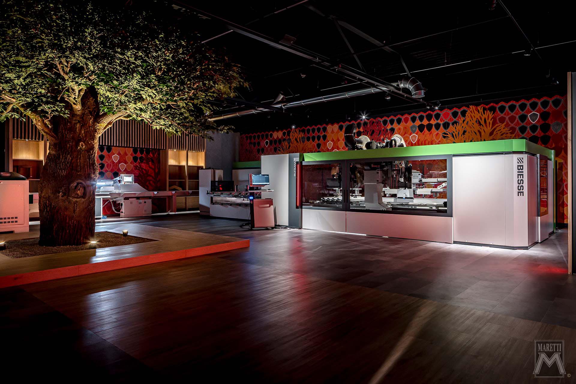 Projectverlichting Maretti Lighting Showrooms De Groot