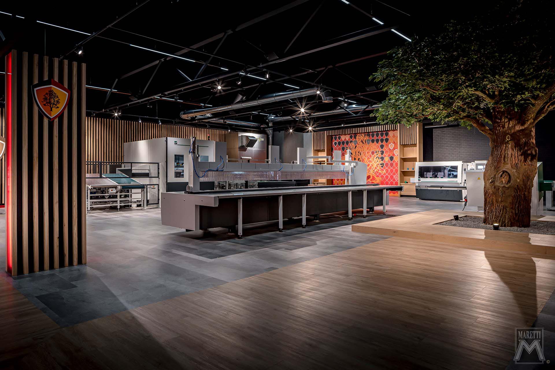 Projectverlichting Maretti Lighting Showrooms De Groot