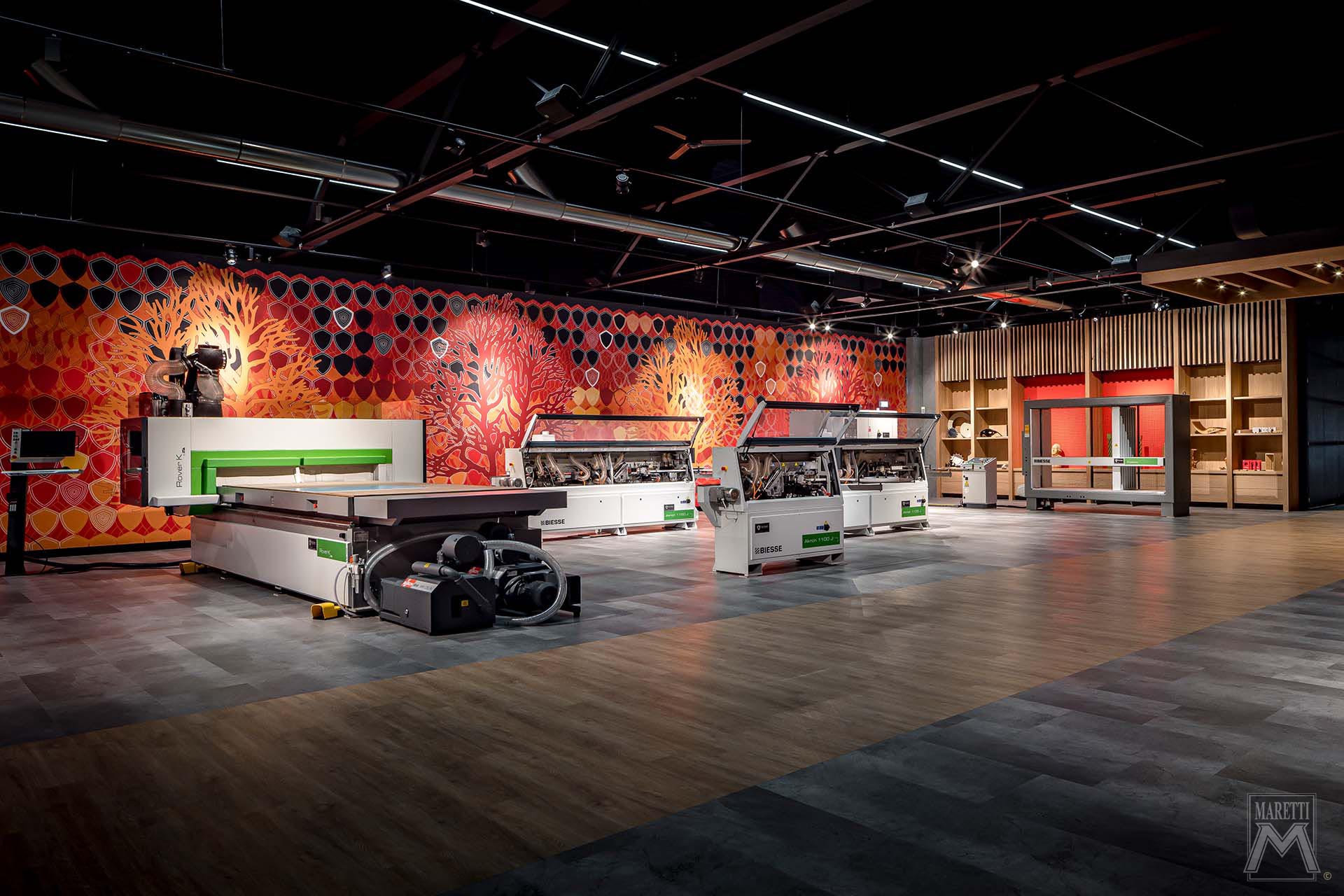 Projectverlichting Maretti Lighting Showrooms De Groot