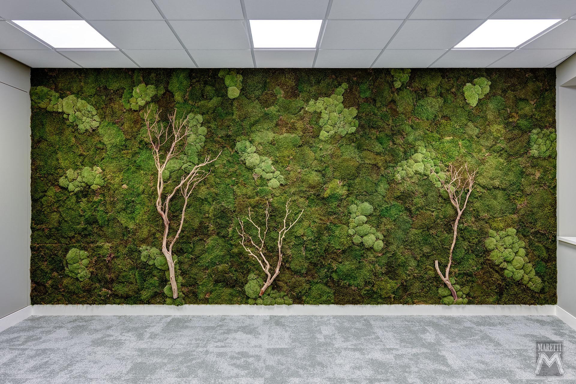 Projectverlichting Maretti Lighting Showroom De Rooy