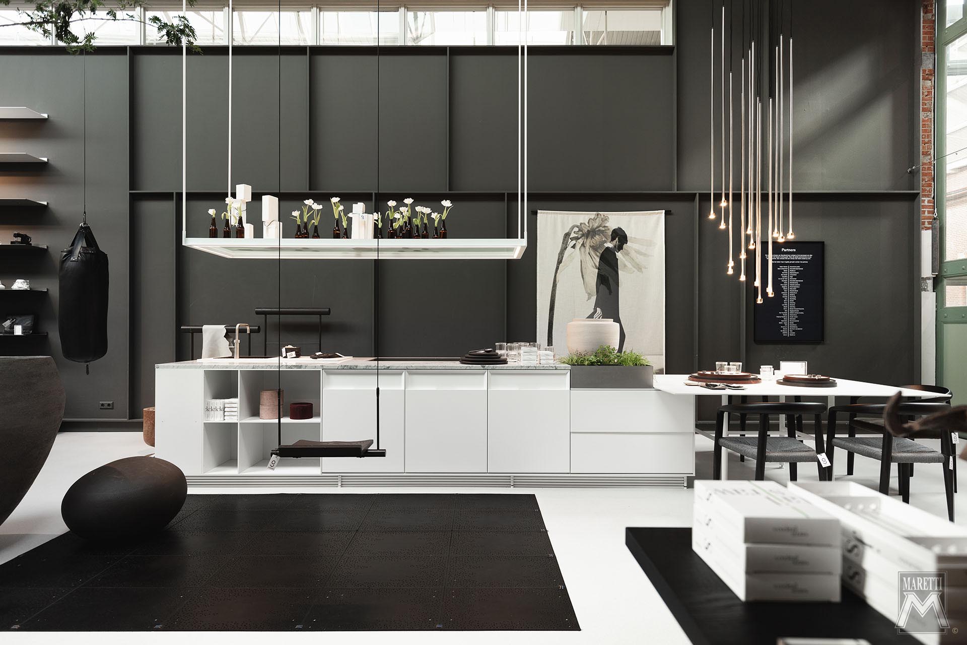 Projectverlichting Maretti Lighting Showrooms Grand Johnson