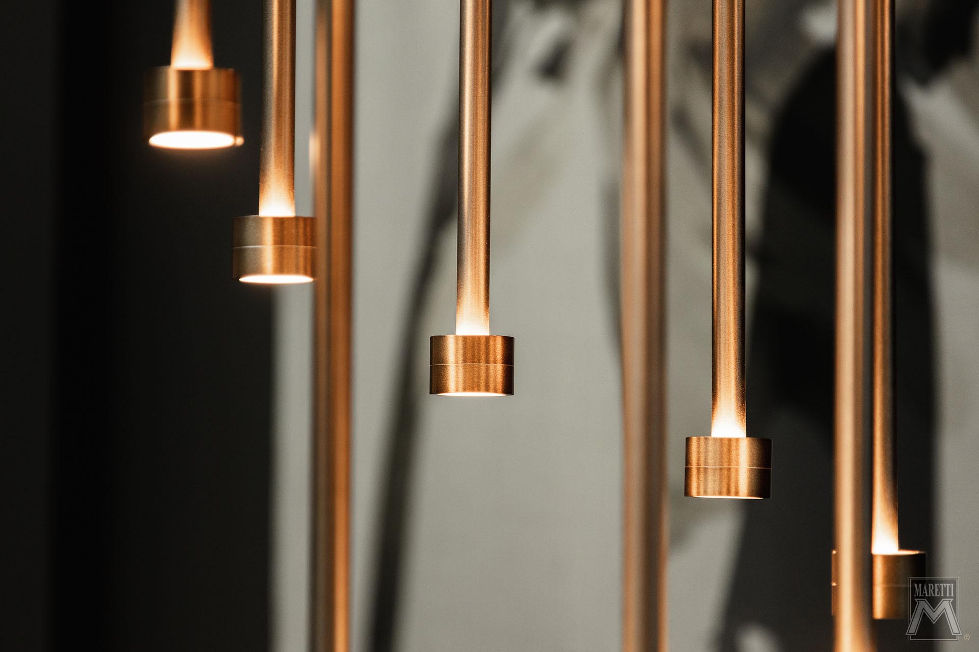 Projectverlichting Maretti Lighting Showrooms Grand Johnson