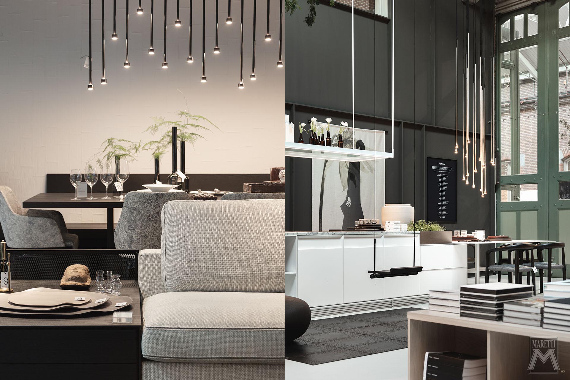 Projectverlichting Maretti Lighting Showrooms Grand Johnson