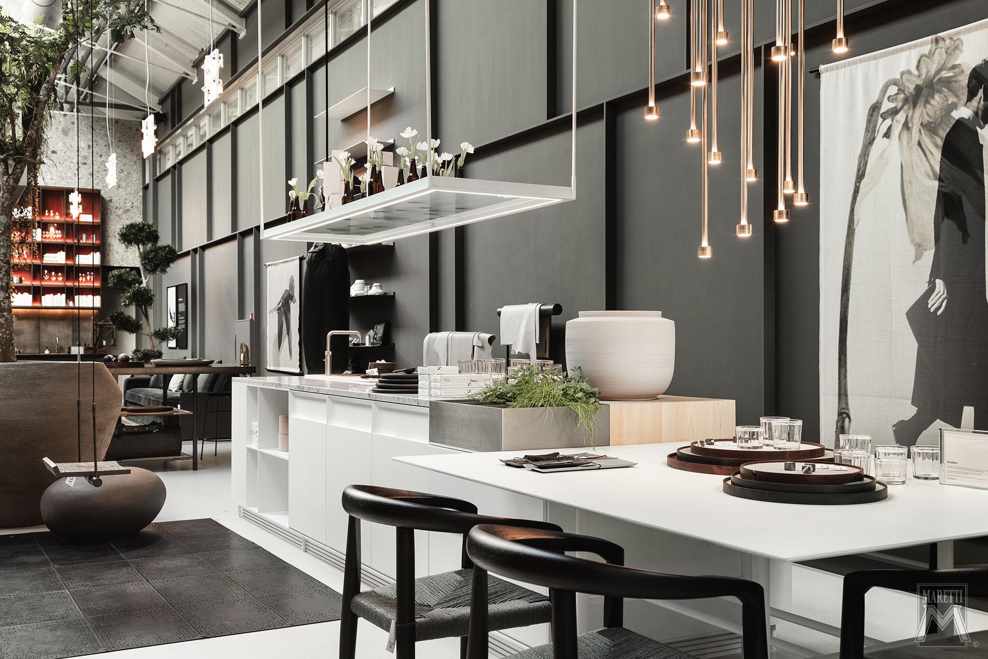 Projectverlichting Maretti Lighting Showrooms Grand Johnson